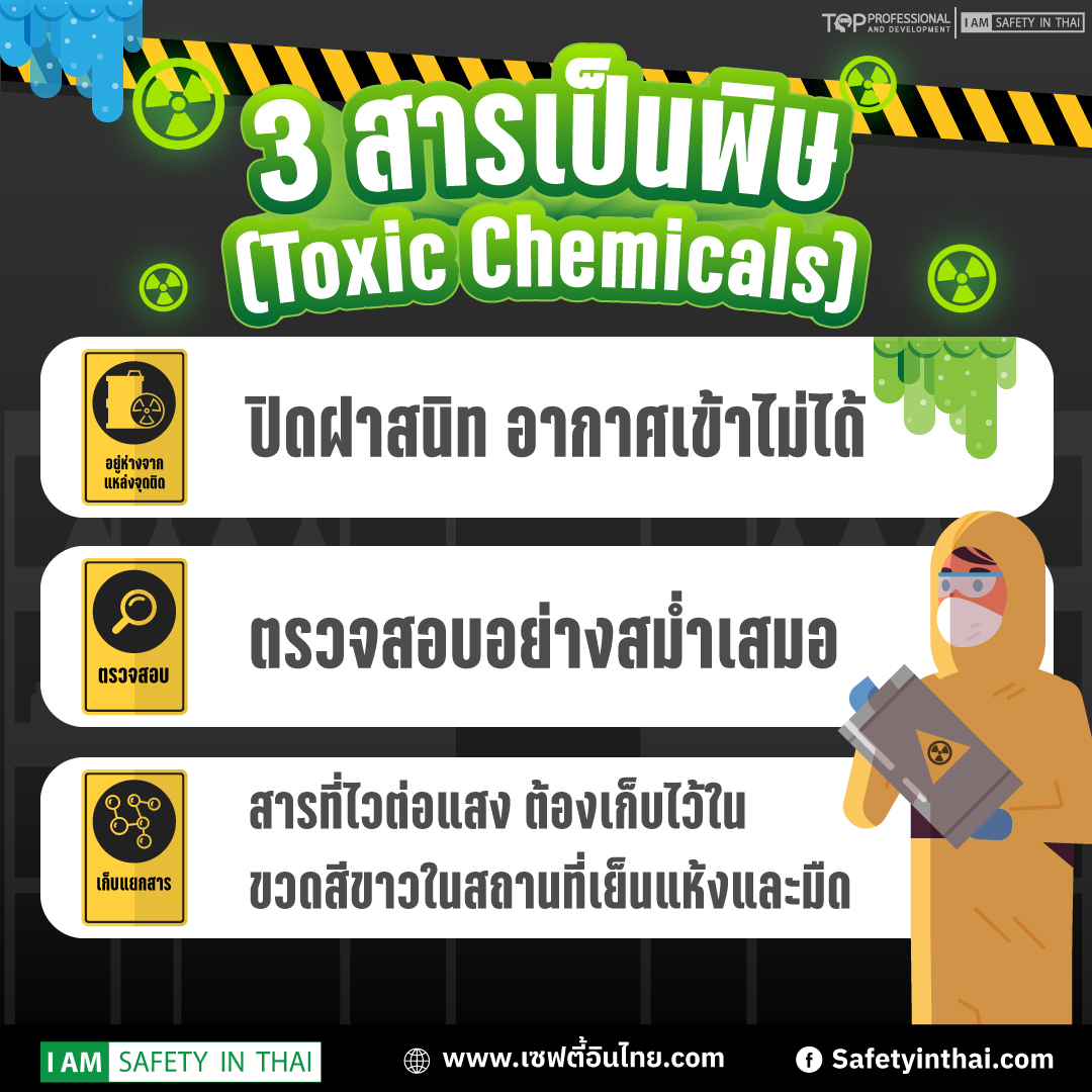 การเก็บสารเคมีอย่างถูกต้อง