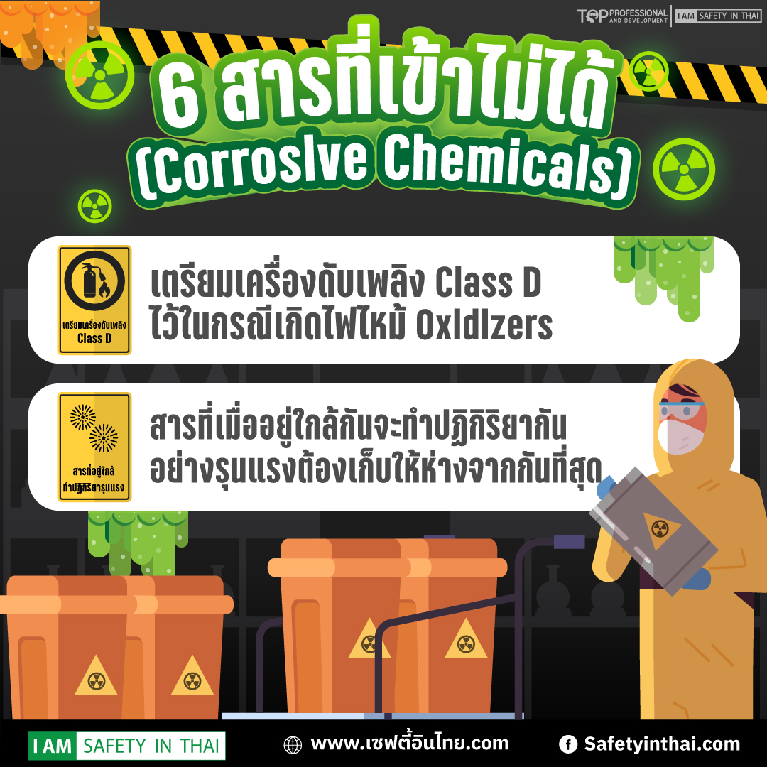 การเก็บสารเคมีอย่างถูกต้อง